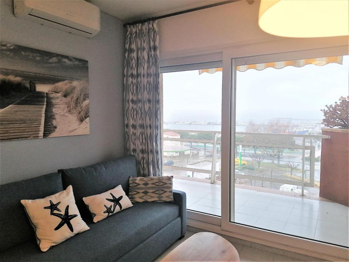 2166 Rocmar 1 4-C, Excelente Situacion Frente Al Puerto Pesquero Y Con Vista A La Bahia. Gran Terraza. Gran Parking Publico Delante. - Es-258-30 Apartment โรเซส ภายนอก รูปภาพ